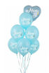 Picture of LATEX BALLOONS MUM TO BE PASTEL BLUE 11 INCH - 6 PACK